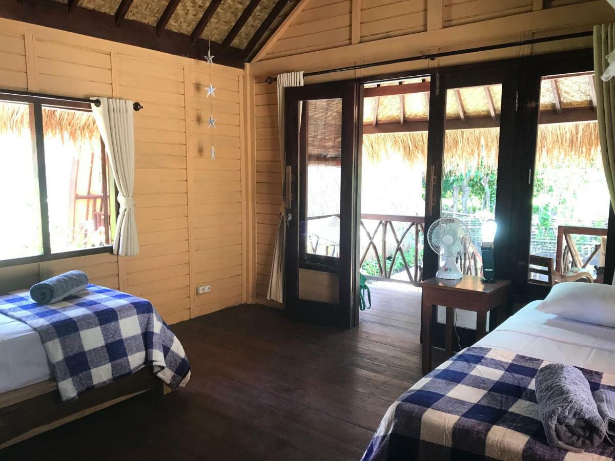 Meno Madia Bungalows Gili Meno Ngoại thất bức ảnh